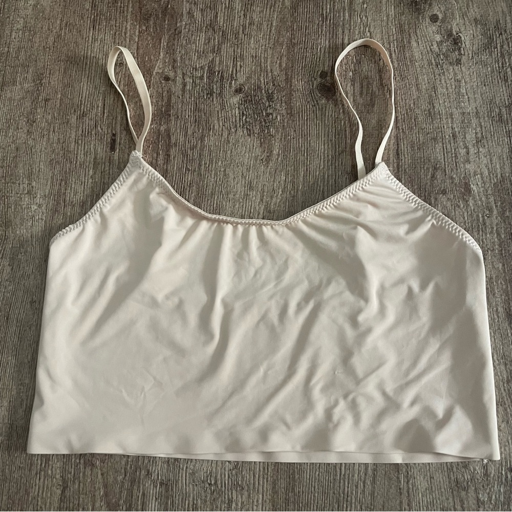 Out From Under Tan Seamless Bralette Size Large